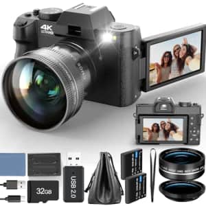 Atploes S100 48MP Digtal Camera for $70