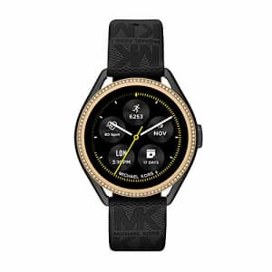 Michael Kors Women's MKGO Gen 5E 43mm Touchscreen Smartwatch with Fitness Tracker, Heart Rate, for $220
