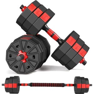 Bronze Times 44-lb. Adjustable Weight Set for $106