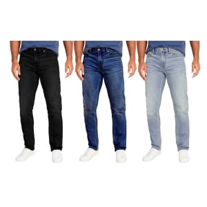 7 Groove Men's Stretch Jeans 3-Pack. This deal makes each pair $10, which is a steal.