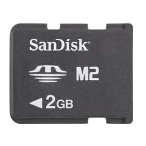 SanDisk 2GB Memory Stick Micro (M2) for $19