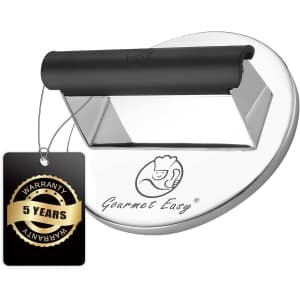 Gourmet Easy 2-lb. Stainless Steel Burger Press for $20