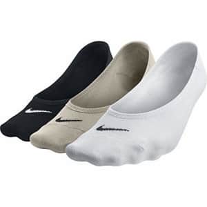 Nike Everyday Lightweight Footie Training Socks, Nike Socks Women, Multi-Color (3 Pair), M for $25 Nike Everyday Lightweight Footie Training Socks, Nike Socks Women, Multi-Color (3 Pair), M for $25