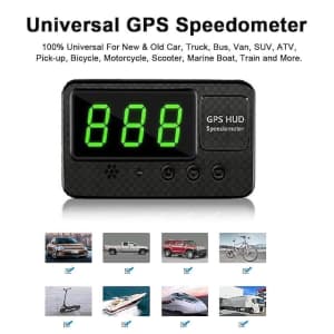 C60s Universal Digital GPS Speedometer for $20