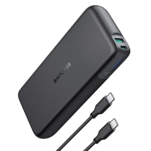 RAVPower PD Pioneer 20,000mAh 60W Power Bank for $42