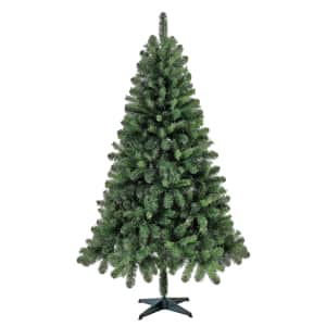 Holiday Time Non-Lit Incandescent Blue Jackson Spruce 6.5-Foot Artificial Christmas Tree for $20 Holiday Time Non-Lit Incandescent Blue Jackson Spruce 6.5-Foot Artificial Christmas Tree for $20