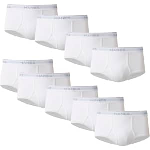 Hanes Men's Tagless Briefs 9-Pack for $16