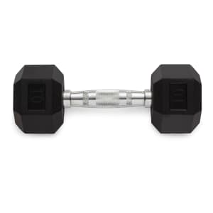 Weider Rubber Hex Dumbbell w/ Knurled Grip from $11 Weider Rubber Hex Dumbbell w/ Knurled Grip from $11
