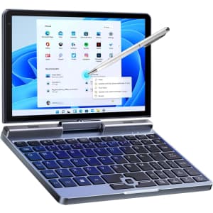Koosmile 12th-Gen. N100 8" 2-in-1 Touch Laptop for $350