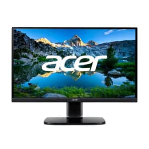 Acer KB272 Bbi 27.0 1920 x 1080 IPS Zero-Frame Office Home Monitor | AMD FreeSync Technology | 75Hz for $125