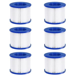 Costway Hot Tub Filter 6-Pack for $29