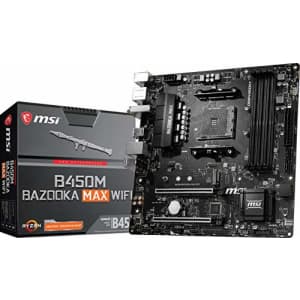 MSI Arsenal Gaming AMD Ryzen 1st, 2nd, and 3rd Gen AM4 M.2 USB 3.2 DDR4 HDMI WiFi Micro-ATX for $130 MSI Arsenal Gaming AMD Ryzen 1st, 2nd, and 3rd Gen AM4 M.2 USB 3.2 DDR4 HDMI WiFi Micro-ATX for $130