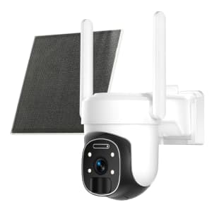 Huevue 2K 4G LTE Cellular Wireless Outdoor Security Camera for $15
