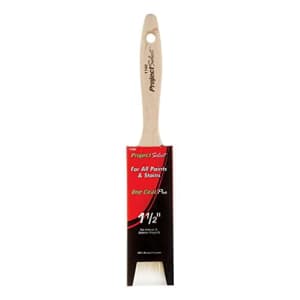 Linzer Project Select 1-1/2 in. W Flat Paint Brush for $4