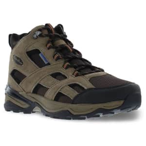 Eddie Bauer Men's Canyon Mid Waterproof Hiking Boots for $51