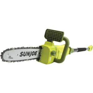 Sun Joe 10" 8A Electric Convertible Pole Chain Saw for $59 Sun Joe 10" 8A Electric Convertible Pole Chain Saw for $59