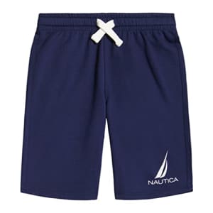 Nautica Little Boys' Fleece Pull-On Shorts, J-Class J Navy, 6 for $10