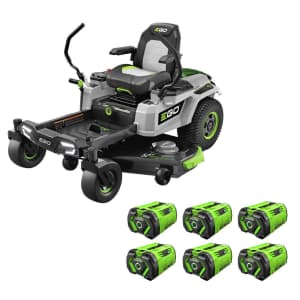 EGO Power+ Z6 Lap-Bar Zero Turn Mowers at Ace Hardware. Save on a small selection of these awesome electric mowers.