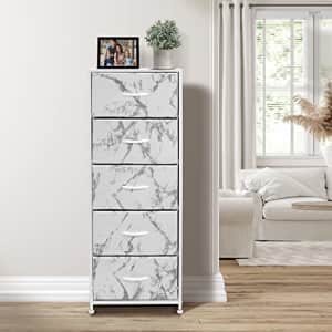 Sorbus Nightstand with 5 Drawers - Bedside Furniture & Night Stand End Table Dresser with Steel for $54 Sorbus Nightstand with 5 Drawers - Bedside Furniture & Night Stand End Table Dresser with Steel for $54