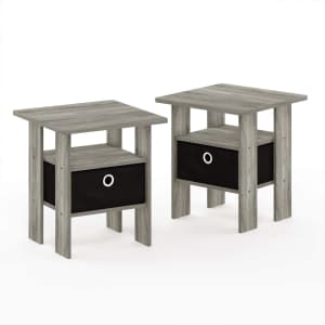 Furinno Petite Night Stand: 2 for $38