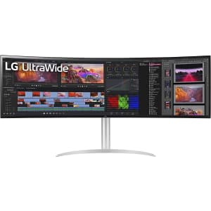 LG 49" 5K HDR 144Hz IPS FreeSync LED Curved Monitor for $997
