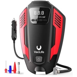 VacLife Air Compressor Portable 12V Tire Inflator for $15 VacLife Air Compressor Portable 12V Tire Inflator for $15