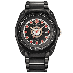 Citizen Men's Eco-Drive Marvel Tony Stark I Love You 3000 Watch for $180