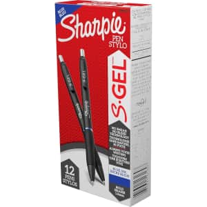 Sharpie S-Gel Gel Pen 12-Pack for $8