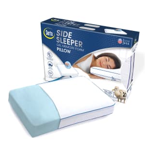 Serta Side Sleeper Pillow w/ Cooling Gel Memory Foam at Sam's Club: for $20 for members