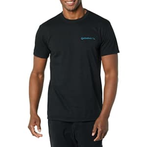 Quiksilver Men's Resin Tint Mt0 Tee Shirt, Black, S for $19