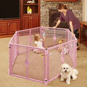 North States Superyard 6 Panel Portable Baby Playard for $46 North States Superyard 6 Panel Portable Baby Playard for $46