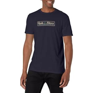 Quiksilver Men's Slow Show Short Sleeve Tee Shirt, Navy Blazer, Small for $19 Quiksilver Men's Slow Show Short Sleeve Tee Shirt, Navy Blazer, Small for $19