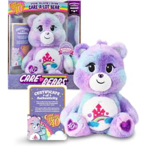 Care Bears Care-a-Lot 40th Anniversary Bear for $13 Care Bears Care-a-Lot 40th Anniversary Bear for $13