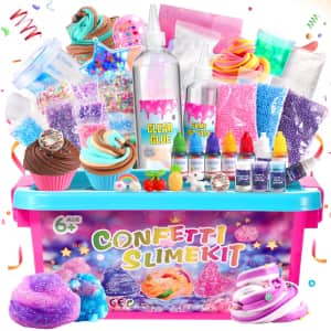 Confetti Slime Making Kit for $13 Confetti Slime Making Kit for $13