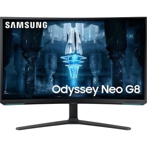 Samsung 32" Odyssey Neo G8 4K HDR Curved 240Hz Gaming Monitor: $750 Samsung 32" Odyssey Neo G8 4K HDR Curved 240Hz Gaming Monitor: $750
