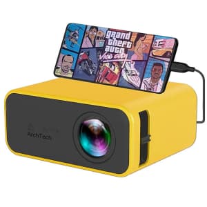 ArchTech YT500 Mini LED Projector for $44 ArchTech YT500 Mini LED Projector for $44