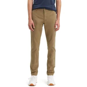 Levi's Men's XX Standard Tapered Chino Pants for $21