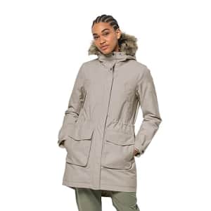Jack Wolfskin Women's Winterfrost Ins Parka W, Dusty Grey for $192