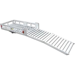 MaxxHaul Aluminum Cargo Carrier with 60" Ramp for $298 MaxxHaul Aluminum Cargo Carrier with 60" Ramp for $298