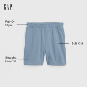GAP Boys Pull-on Sweat Shorts, True Black, Large US for $13