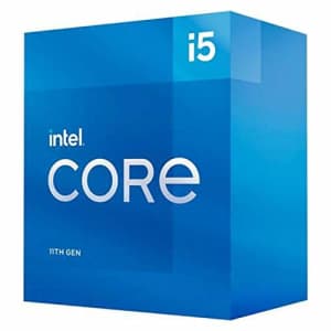 Intel Core i5-11600K Desktop Processor 6 Cores up to 4.9 GHz Unlocked LGA1200 (Intel 500 Series & for $274