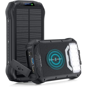 Yansaker 26,800mAh Wireless Solar Charger for $40 Yansaker 26,800mAh Wireless Solar Charger for $40