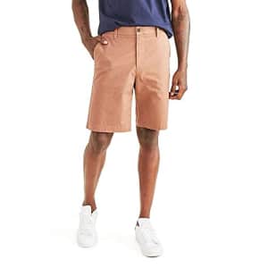 Dockers Men's Ultimate Straight Fit Supreme Flex Shorts (Standard and Big & Tall), (New) Myristica for $25