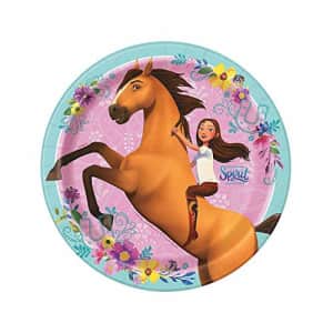 Fun Express - Spirit Dinner Plate for Birthday - Party Supplies - Licensed Tableware - Licensed for $4