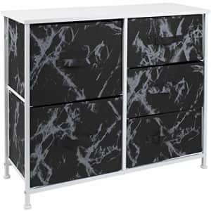 Sorbus Dresser with 5 Drawers - Furniture Storage Tower Unit for Bedroom, Hallway, Closet, Office for $50