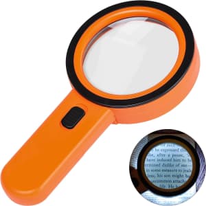 Magnifying Glass with Light for $12