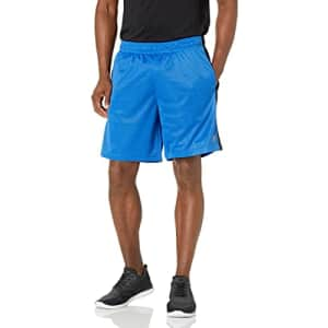 Southpole Men's Basic Mesh Shorts, Royal, Large for $19