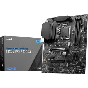 MSI PRO Z690-P DDR4 ProSeries Motherboard for $150