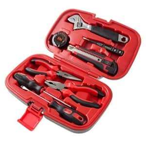 Stalwart - 75-HT1009 Household Hand Tools, Tool Set - 9 Piece by, Set Includes Adjustable Wrench, for $29