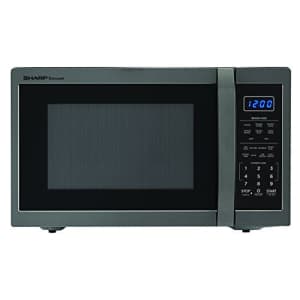 SHARP ZSMC1452CH 1,100 Watt Countertop Microwave Oven, 1.4 Cubic Foot, Black Stainless Steel for $170 SHARP ZSMC1452CH 1,100 Watt Countertop Microwave Oven, 1.4 Cubic Foot, Black Stainless Steel for $170